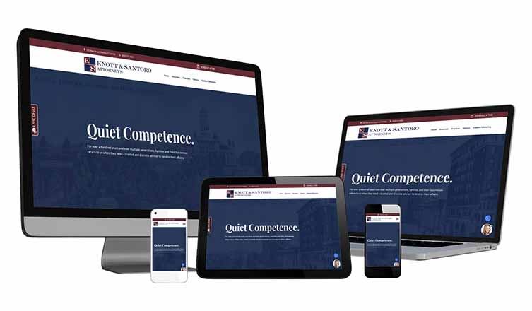 Knott and Santoro Attorneys Responsive portfolio
